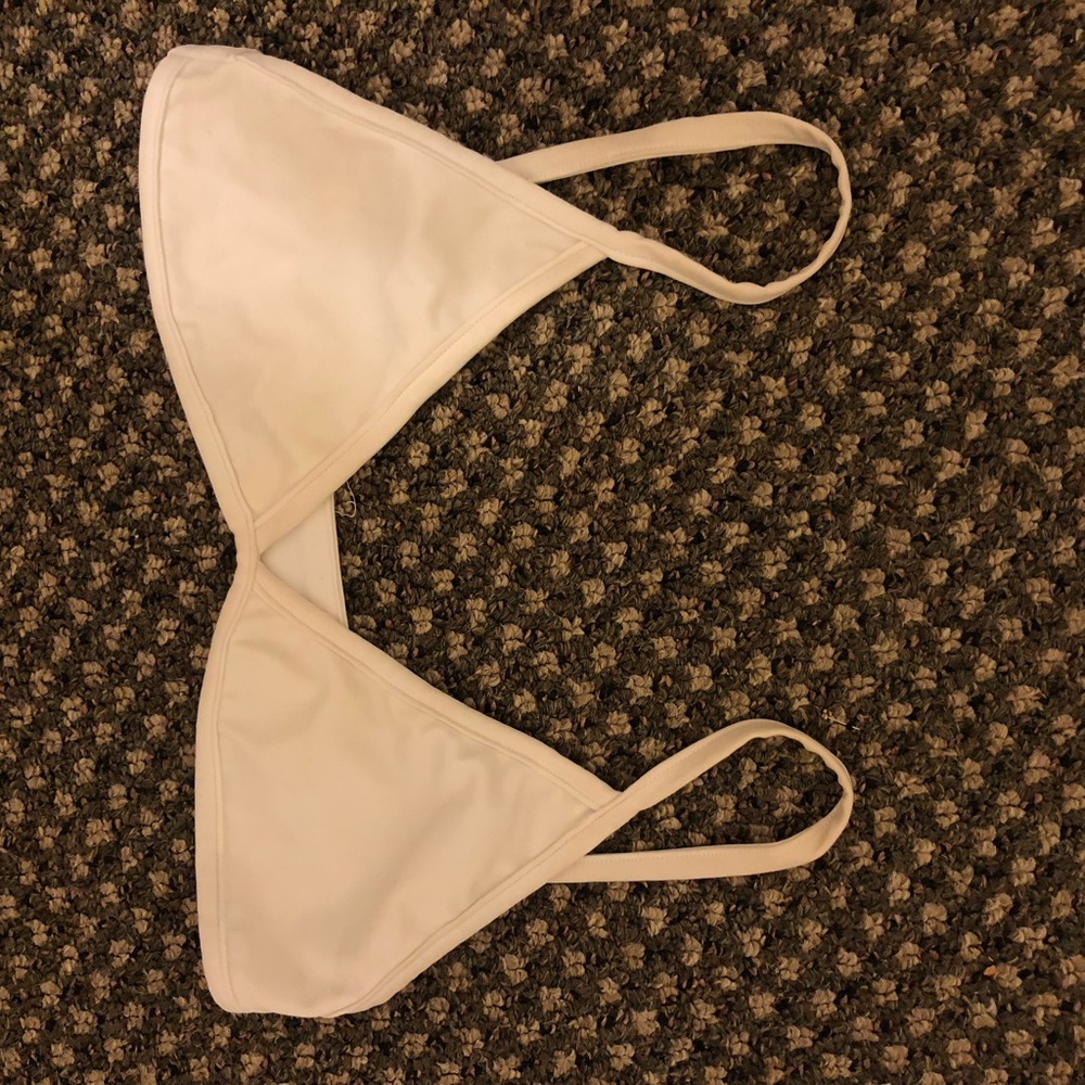 Coulbourne white Astor bikini top